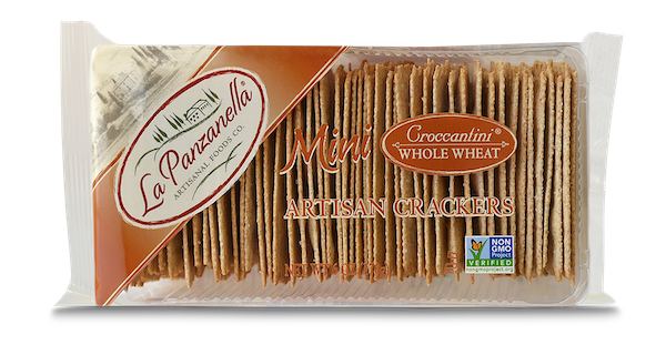 La Panzanella Whole Wheat Mini Croccantini Packaging