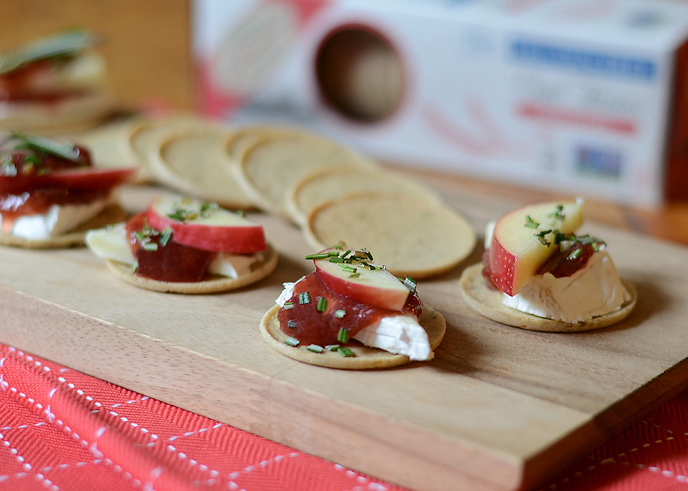 Apple, Jam And Brie Bites - La Panzanella® Artisanal Foods