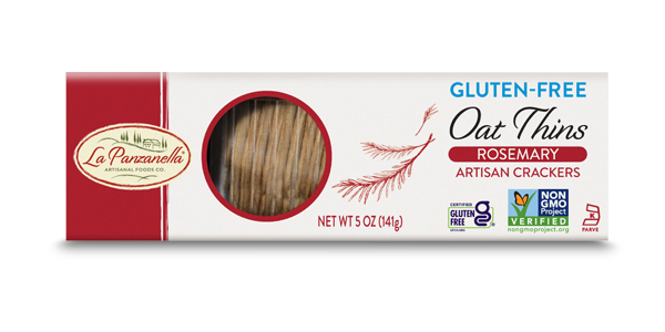 Rosemary Gluten-Free Oat Thins